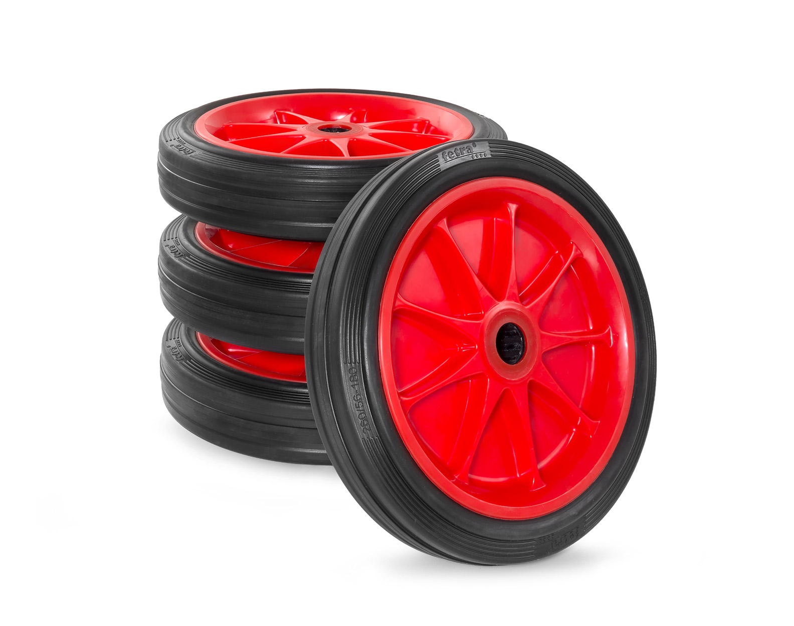 Blauw picknick auteur fetra heeft een nieuw massief rubber wiel voor steekwagens in het programma  | Nieuws | fetra Transportmiddelen