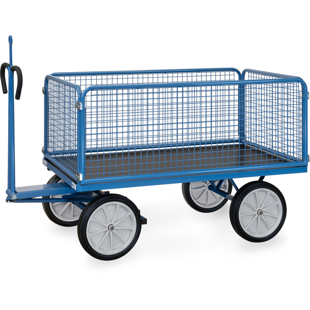 fetra® Hand truck with wire lattice and traction eye 6435VZ