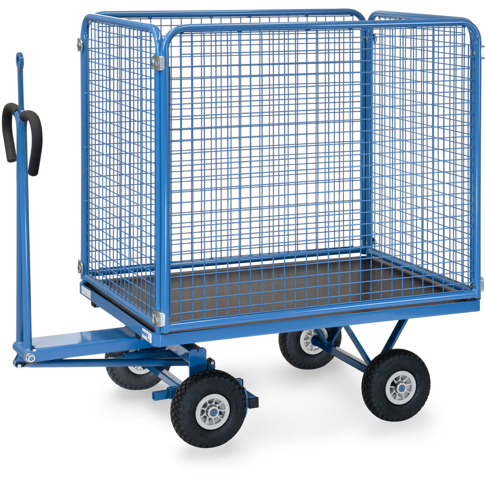 fetra® Hand truck with wire lattice and traction eye 6443LZ