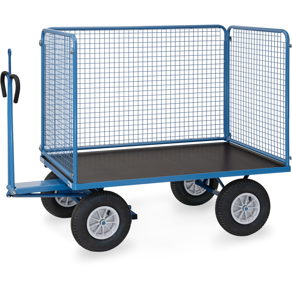fetra® Hand truck with wire lattice and traction eye 6445LZ