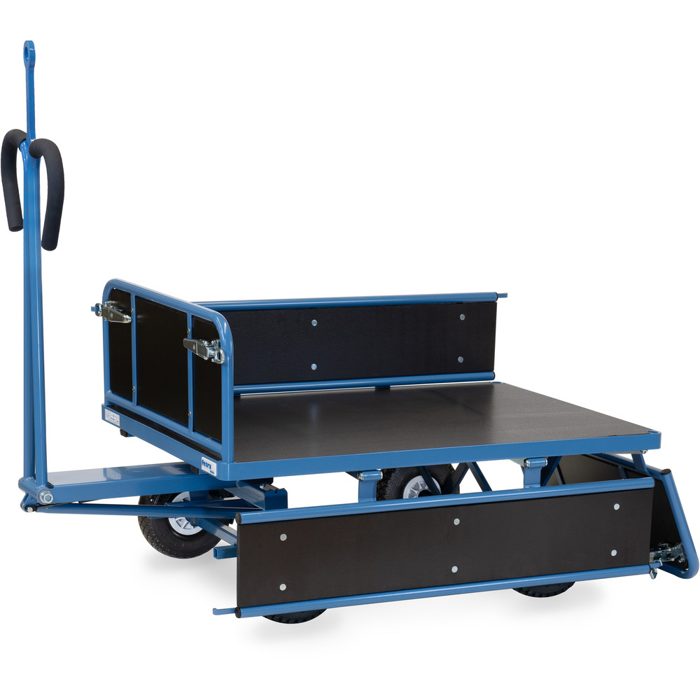 fetra® Hand truck with boards and traction eye 6453LZ