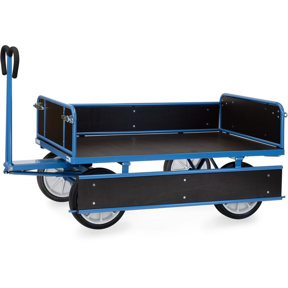 fetra® Handpritschenwagen mit Bordwänden 6455V