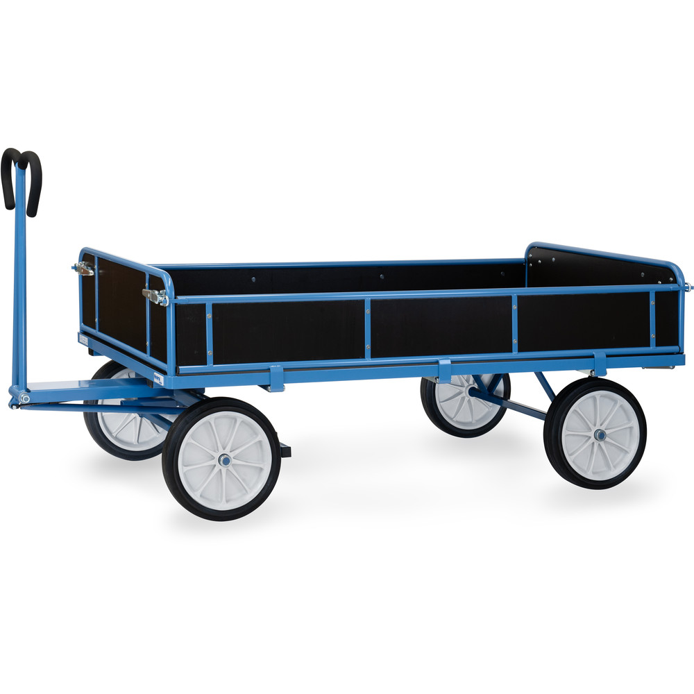 fetra® Handpritschenwagen mit Bordwänden 6456V